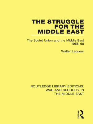 cover image of The Struggle for the Middle East